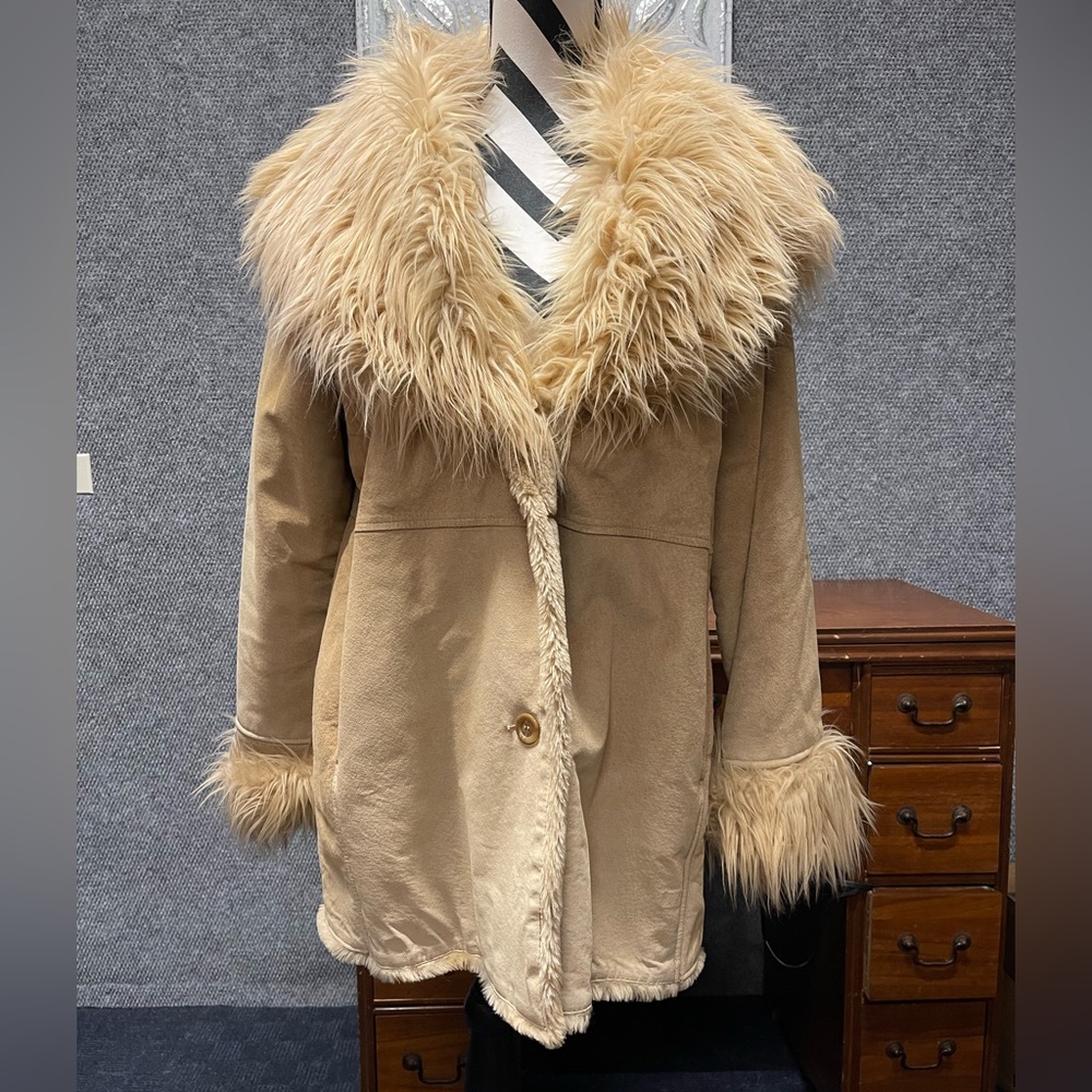 Wilson Leather Faux Fur Coat